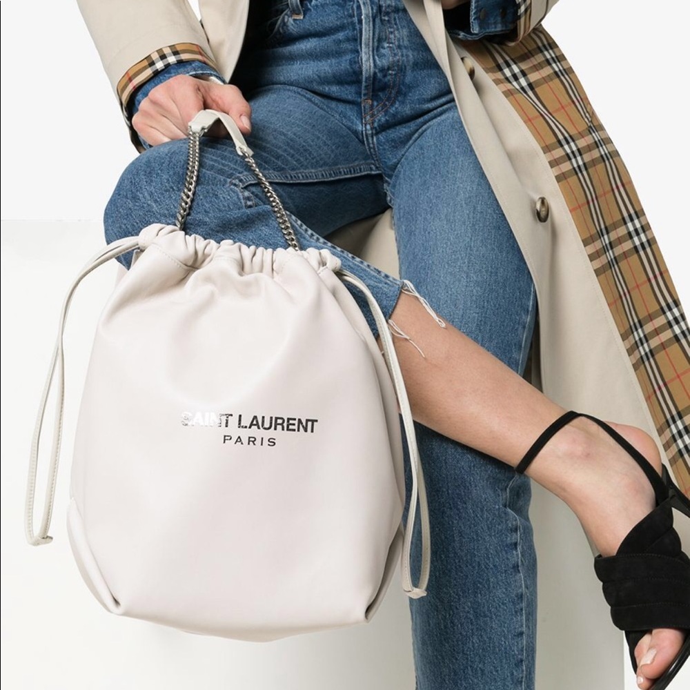 Saint Laurent bucket Teddy bag